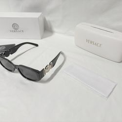 Black Frames Gold Decals, Versace Sunglasses