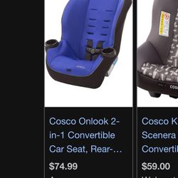 Cosco Toddler Car Seat