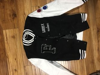 Replica Louis Vuitton x Fragments Varsity Jacket size S for Sale in