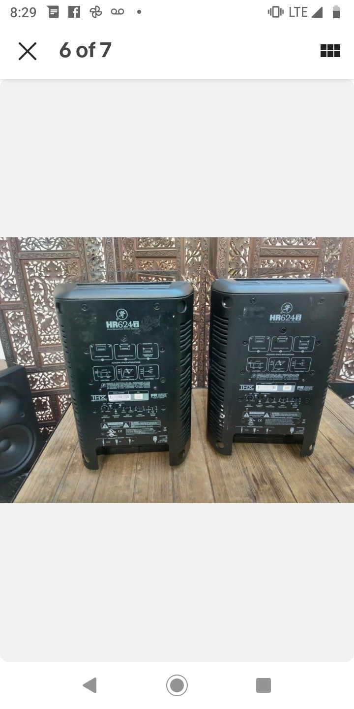 MACKIE studio monitor HR6248 (初代)