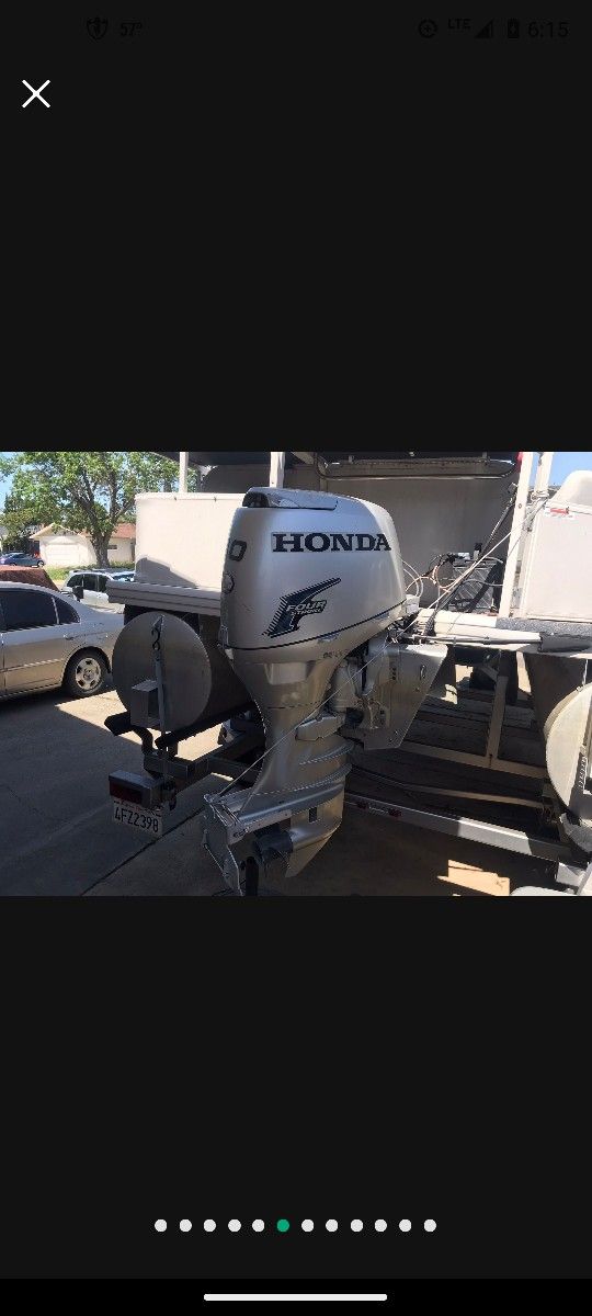 2005 HONDA 40 HP 4c Outboard motor 4-stroke