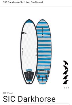 SIC Maui 6'8 DARKHORSE Vortex High Performance Composite Soft Surfboard