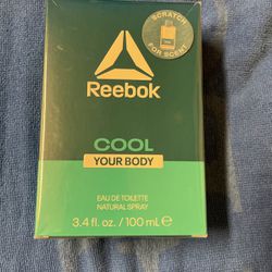 Reebok Cool Your Body 3.4 Fl Oz NIB