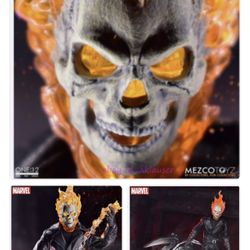 Mezco Ghost Rider & Hellcycle