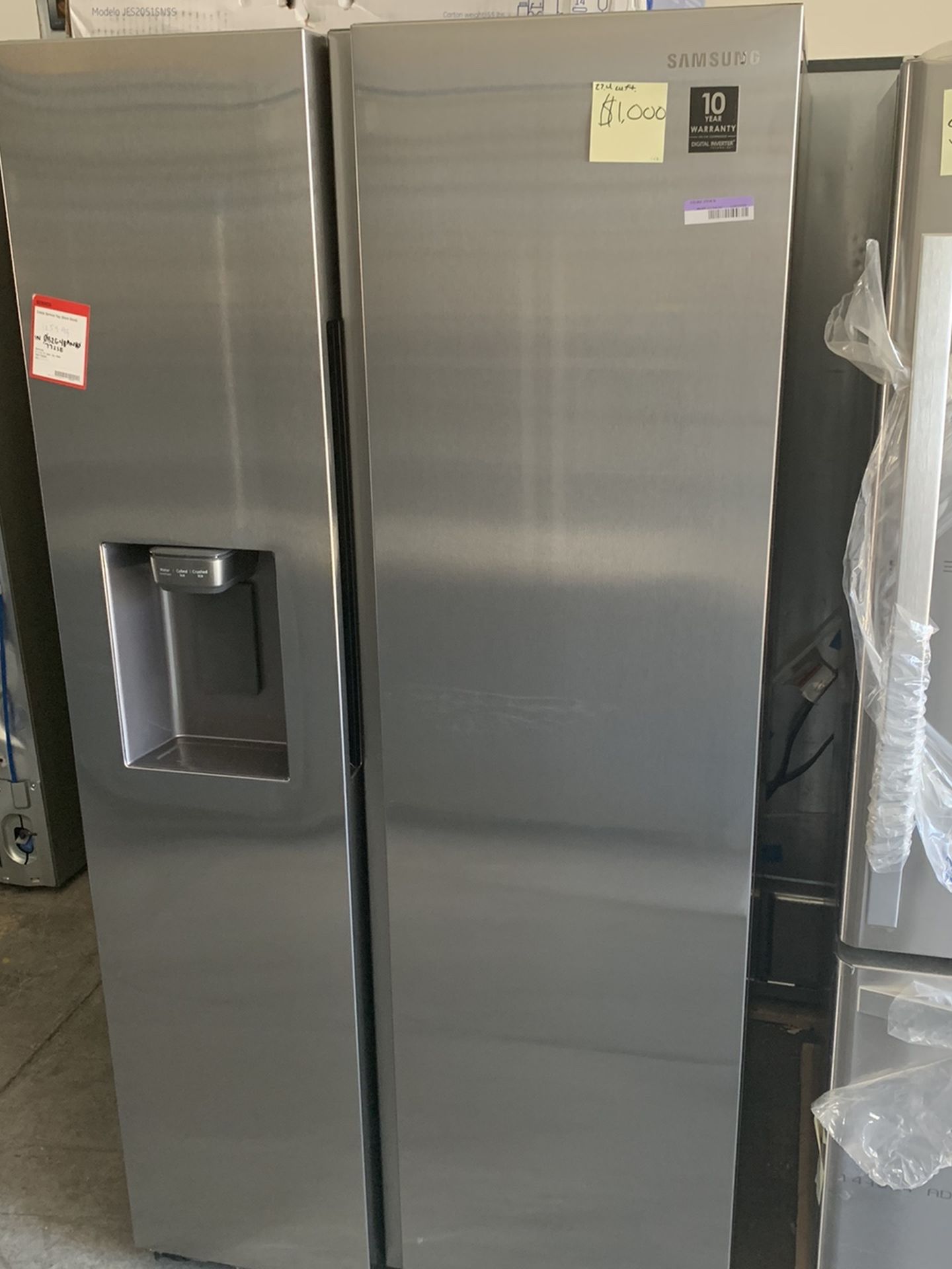 Samsung Side By Side Refrigerator