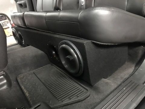 8”Ported Sub box 07-13 GMC Sierra/Chevy Silverado Extended Cab