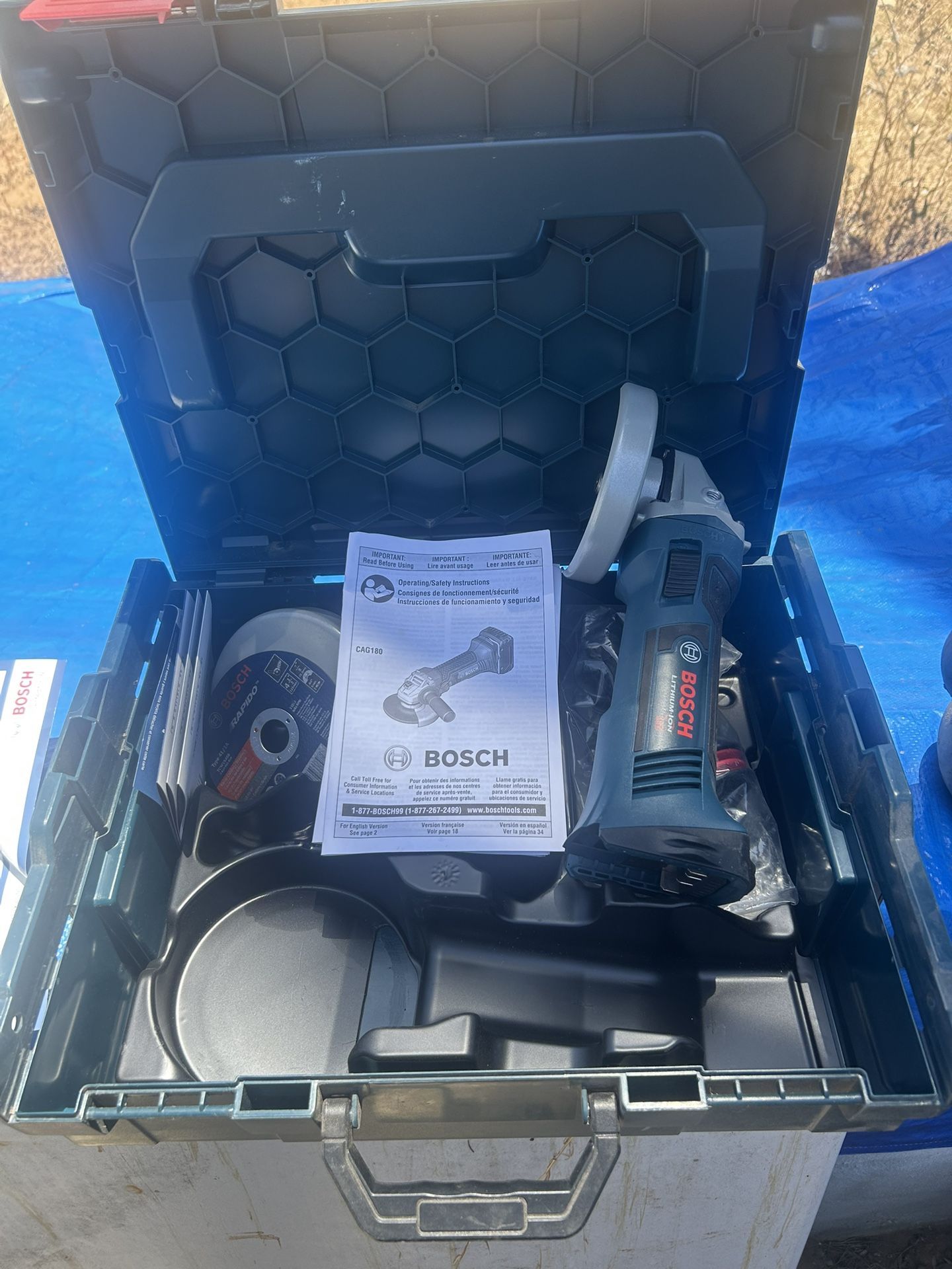 Bosch CAG180 Cordless Angle Grinder