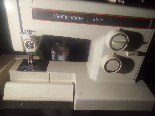 Kenmore Sewing Machine Free Arm 12 Stich 