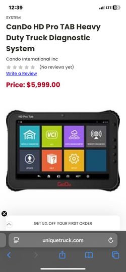 Truck diagnostic