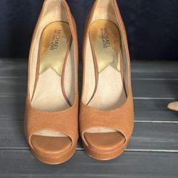 Michael Kors Brown Shoes 