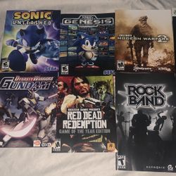 Video Game Manuals And Covers PlayStation