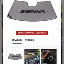 Toyota Sienna Uvs 100 Sunscreen With Sienna Logo