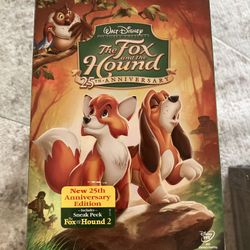 The Fox and the Hound DVD 2006, 25th Anniversary Edition Brand New SEALED Sleeve