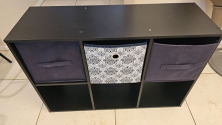 6 cube storage container