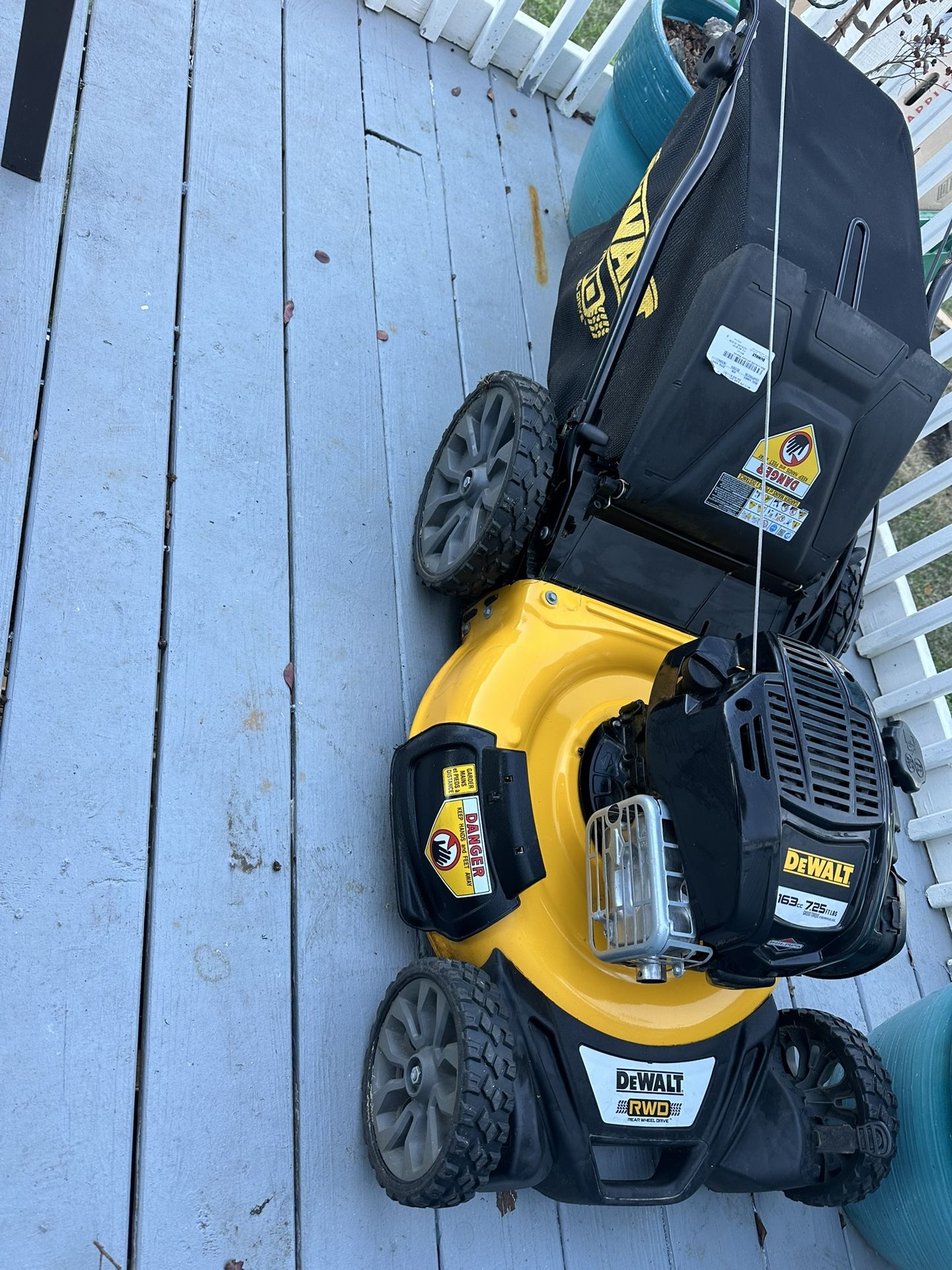 Dewalt Lawnmower 