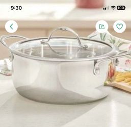 Caserola De 4 Cuartos Nueva En Caja Princess House 