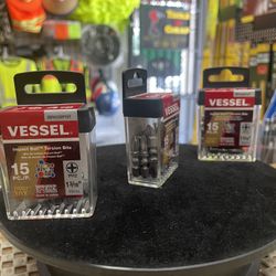 VESSEL ( Japan Made ) IMPACT BALL Torsion Bit PH2 1-3/16” ( Tic Tac ) $16 EACH TIC TAC.