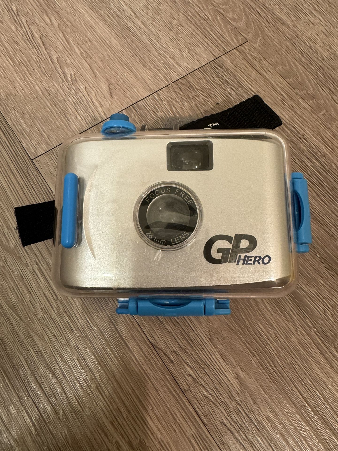 GoPro Hero 28mm film camera with case, film not included