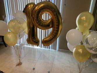 Number balloons 40”