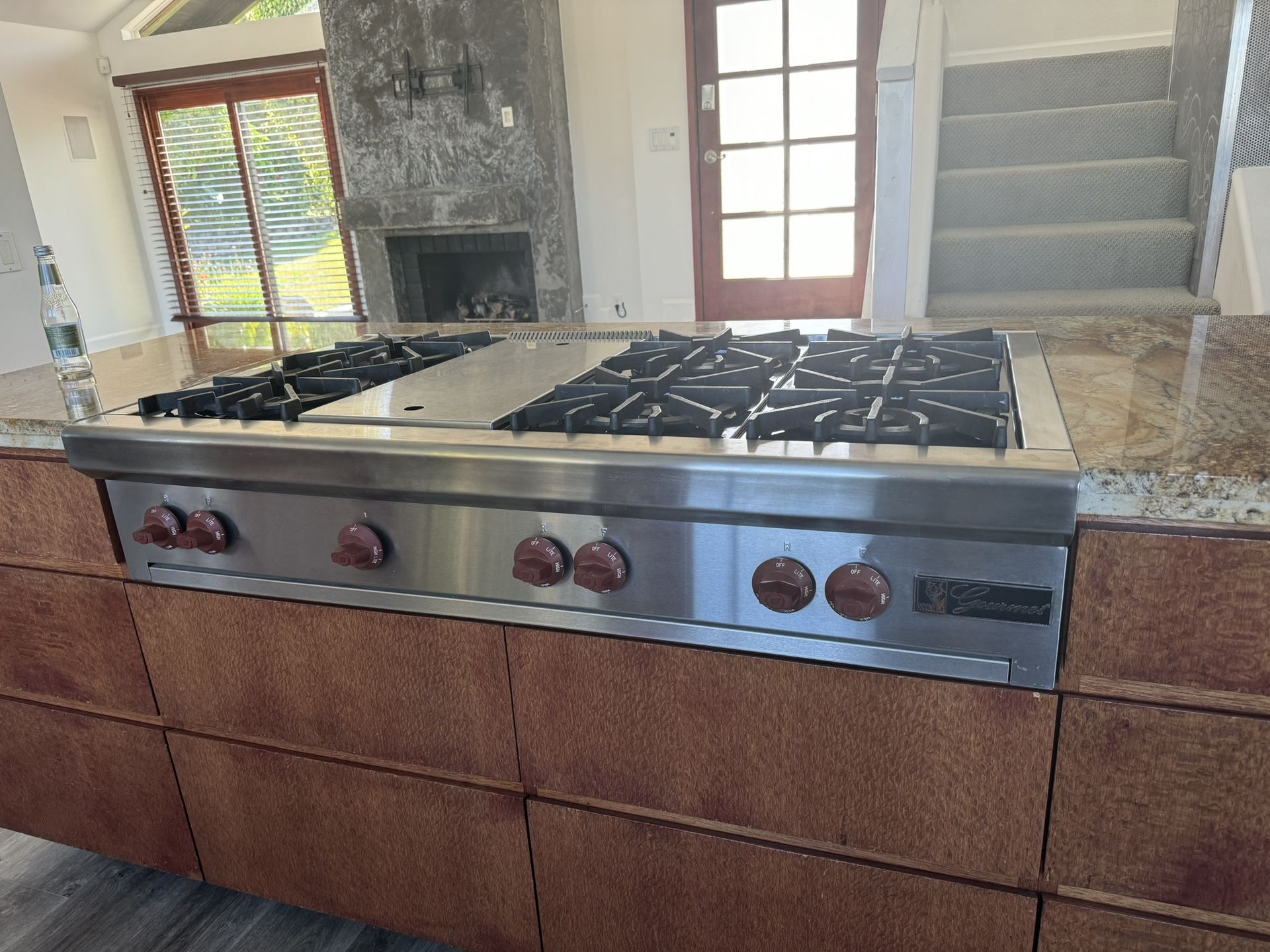 Wolf Gourmet 6 Burner Gas 48 Inch With Griddle