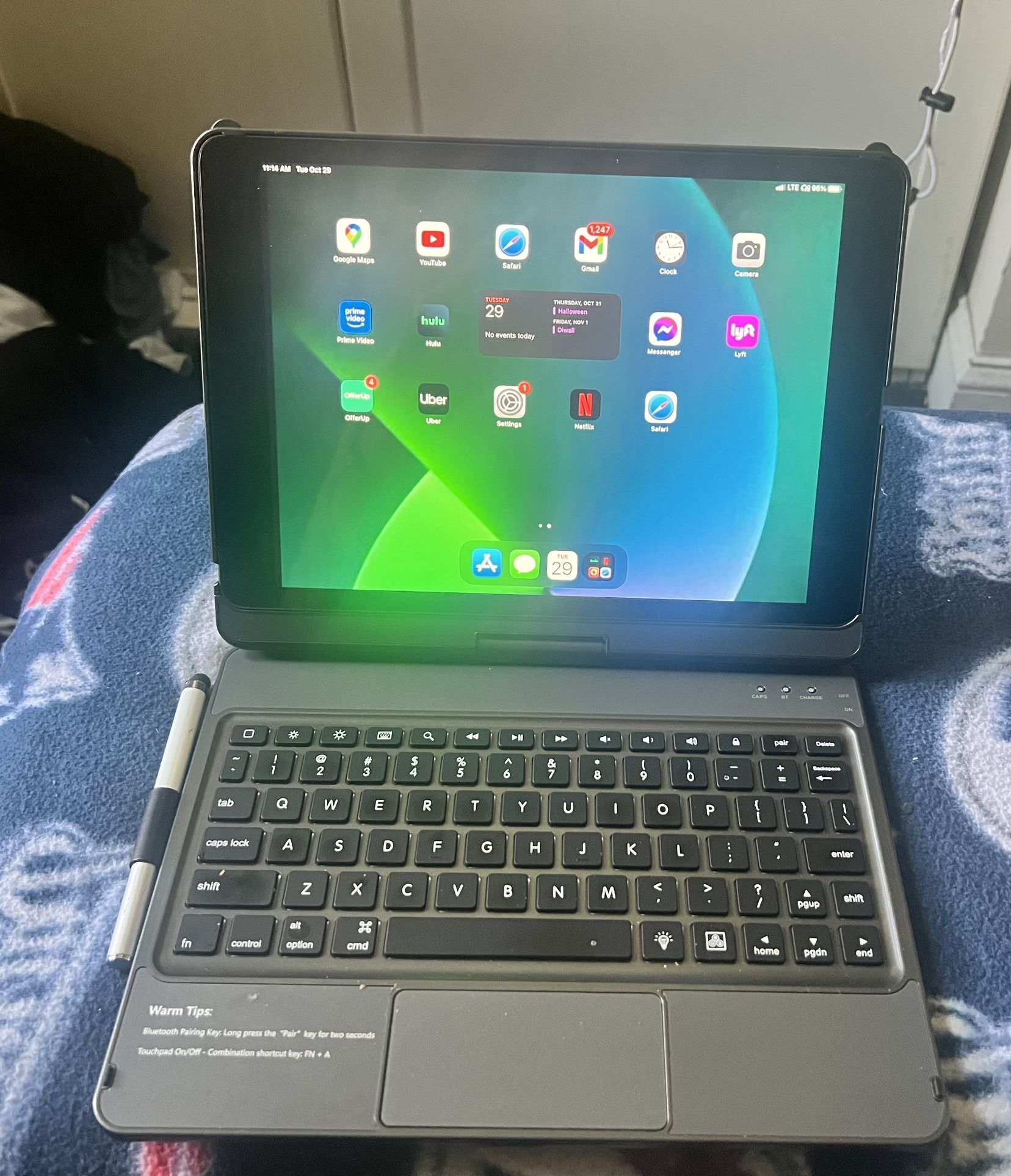 iPad 8th Gen With “MacBook”case