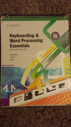 Keyboard Key wording Word processing computer book mtsac mt sac book