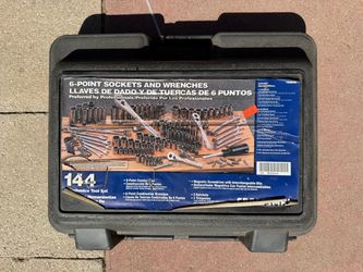 144-Piece 6-Point Mechanics Tool Set