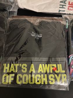 NEW COUGH SYRUP BLACK & YELLOW