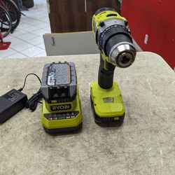 Ryobi Screw Gun With Battery And Charger 