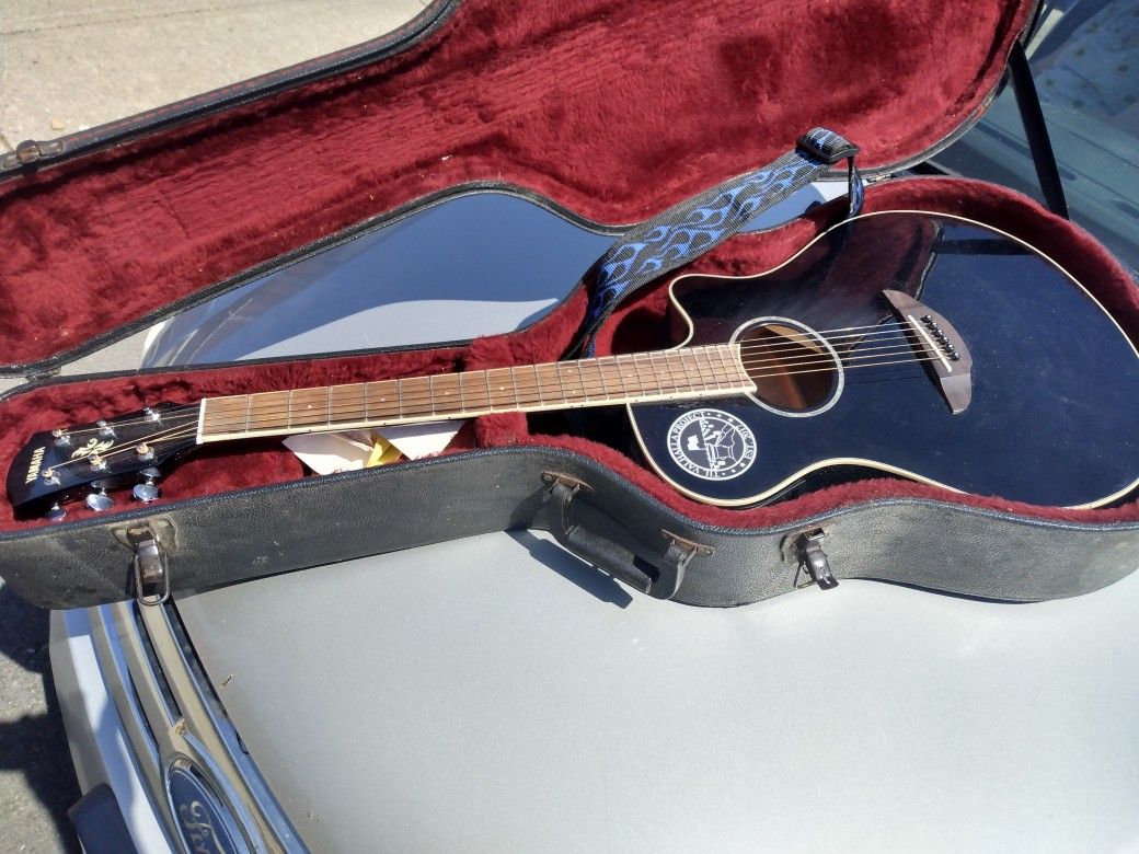 Two Yamaha Guitars