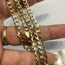 14kt Yellow Gold Curb Link Chain 109066-1 JE 