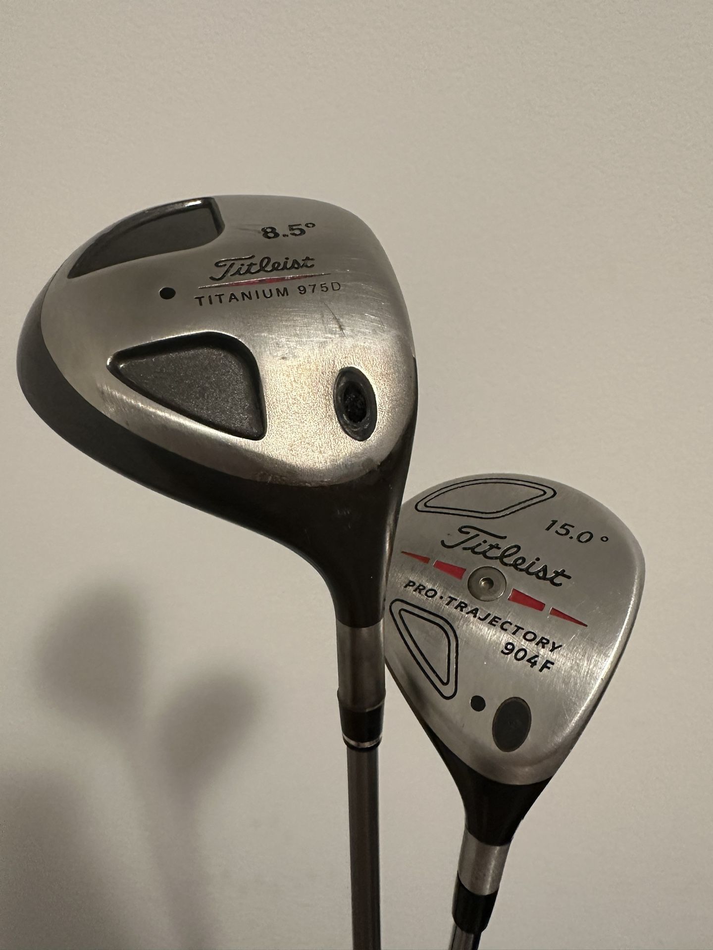 Titleist 975D - Titleist 904F