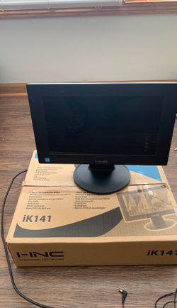 14” like new widescreen wall mountable LED monitor