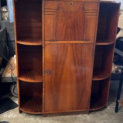 Antique organizer cabinet