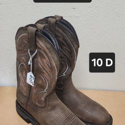 Ariat Work Boot Size 10 D SOFT TOE 