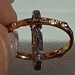 PANDORA AUTHENTIC BRAND NEW GAME OF THRONES SPINNING ASTROLABE 2 TONE RING SIZE 8 
