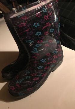 Girls Raining boots size 8