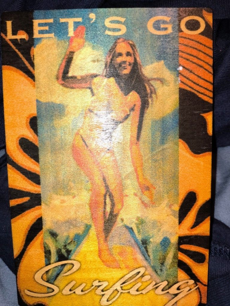 🏄♀️vintage Wooden Hawaiian Post Cards🏄♂️