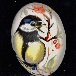  Bird Painting Egg Collector’s Item