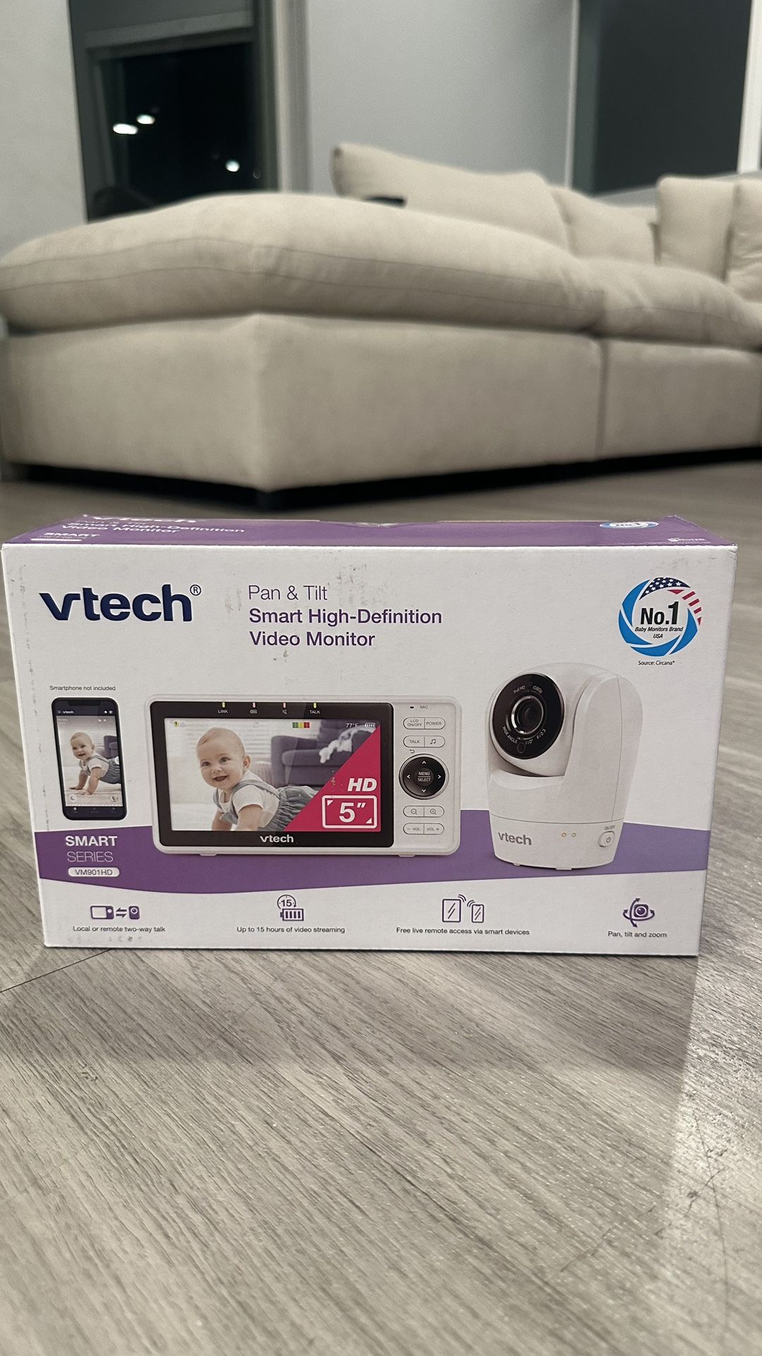 Baby, Toddler Video Monitor Bluetooth