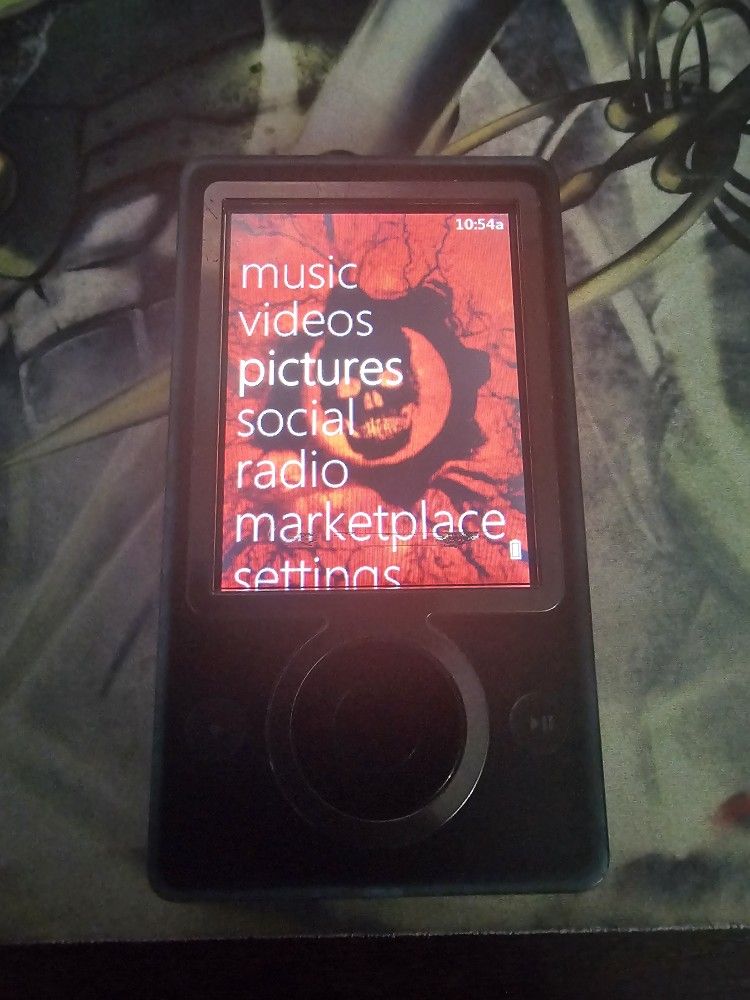 Microsoft ZUNE 30 Gb MP3 Player BLUE