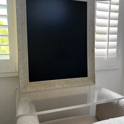 Rustic Decorative Ivory chalkboard 