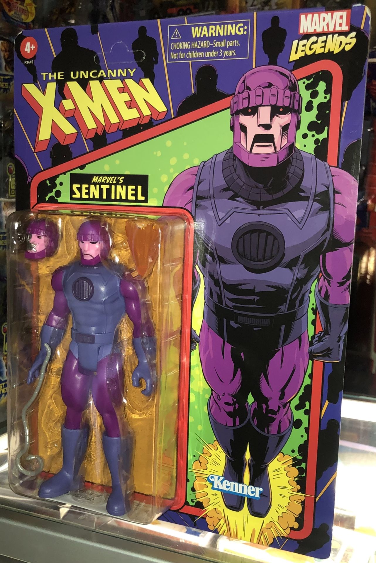 Marvel Legends Series 375 Retro Classic Comic Jim Lee Uncanny X-Men Mutant Hunter 8” Sentinel with tentacle blast effect & changeable head New MISC