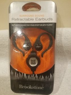 NEW BROOKSTONE EARBUDS