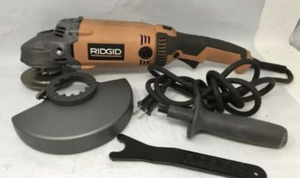 RIDGID 15 Amp Corded 7 inch Twist Handle Angle Grinder