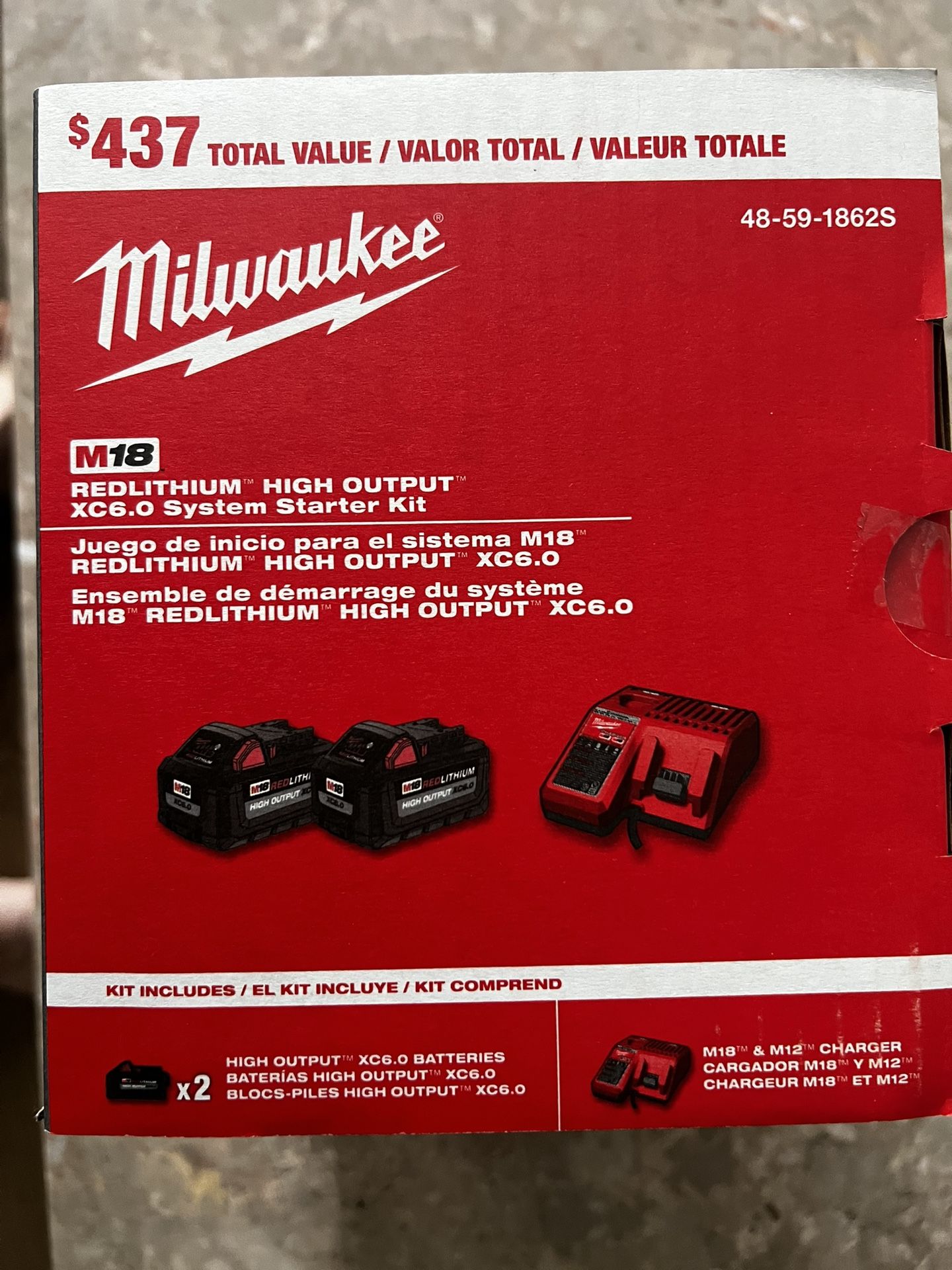Milwaukee Battery M18 HO 6.0