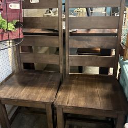 Two Dining Chairs 