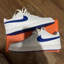 Nike Court Vision Low White Game Royal Size 8.5