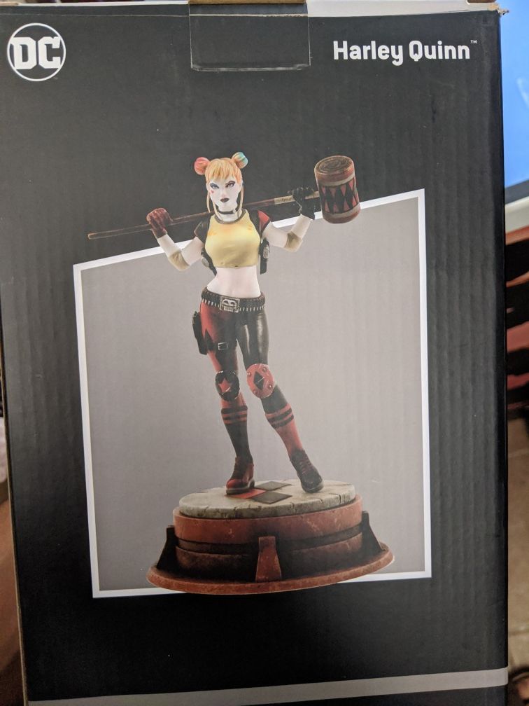 🔥 Brand New Harley Quinn Jim Lee Statue GameStop Exclusive Collectible Batman Figurine
