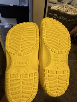 Yellow Crocs